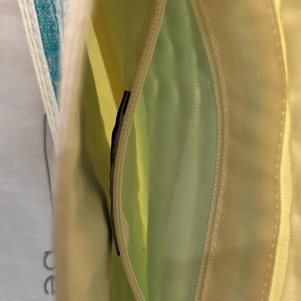 Catering Bertini Clutch turquoise and white NWT - Picture 5 of 6